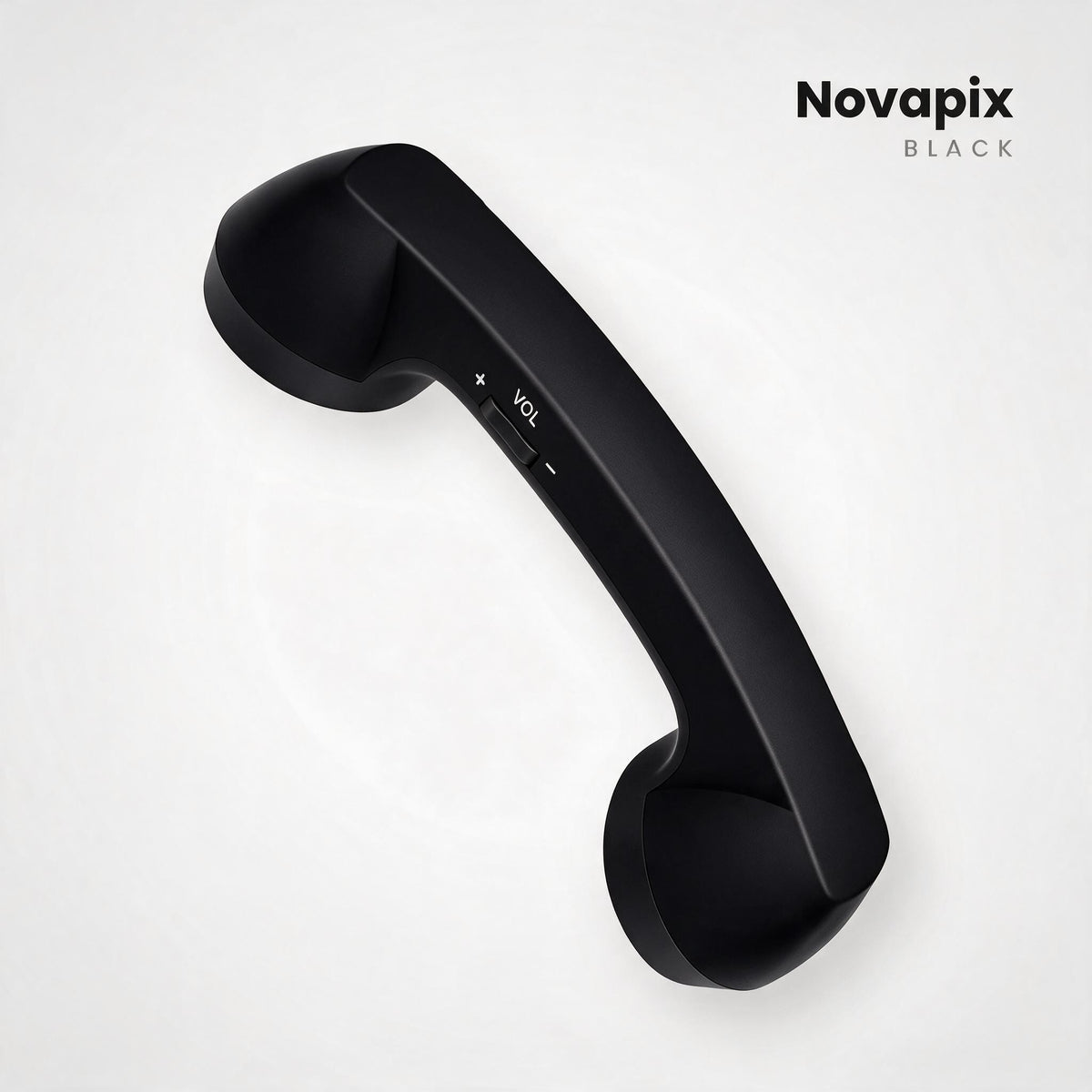 Novapix Bluetooth Retro Handset in Black