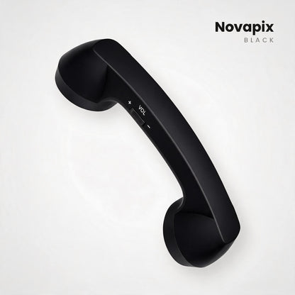 Novapix Bluetooth Retro Handset in Black