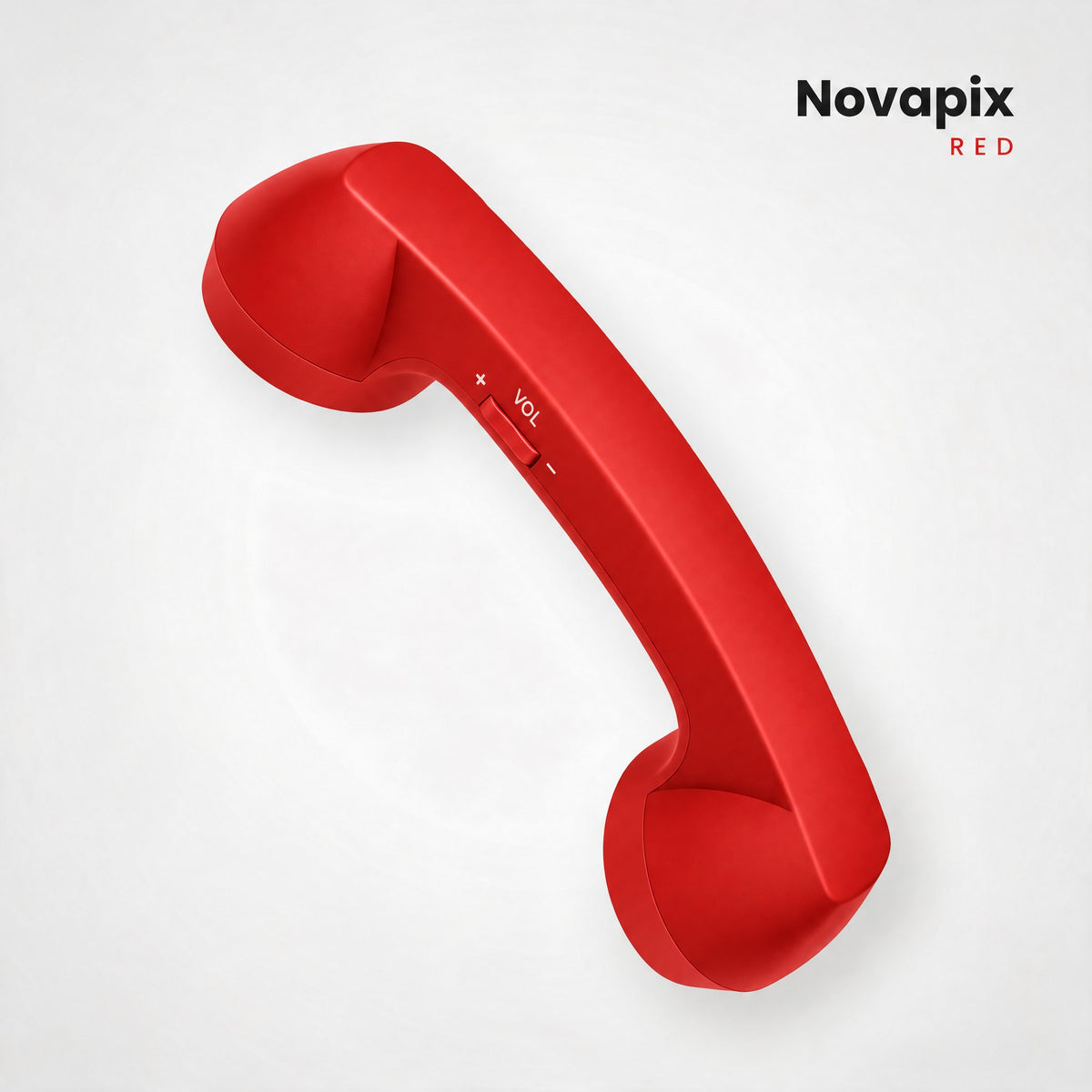 Novapix Bluetooth Retro Handset in Red