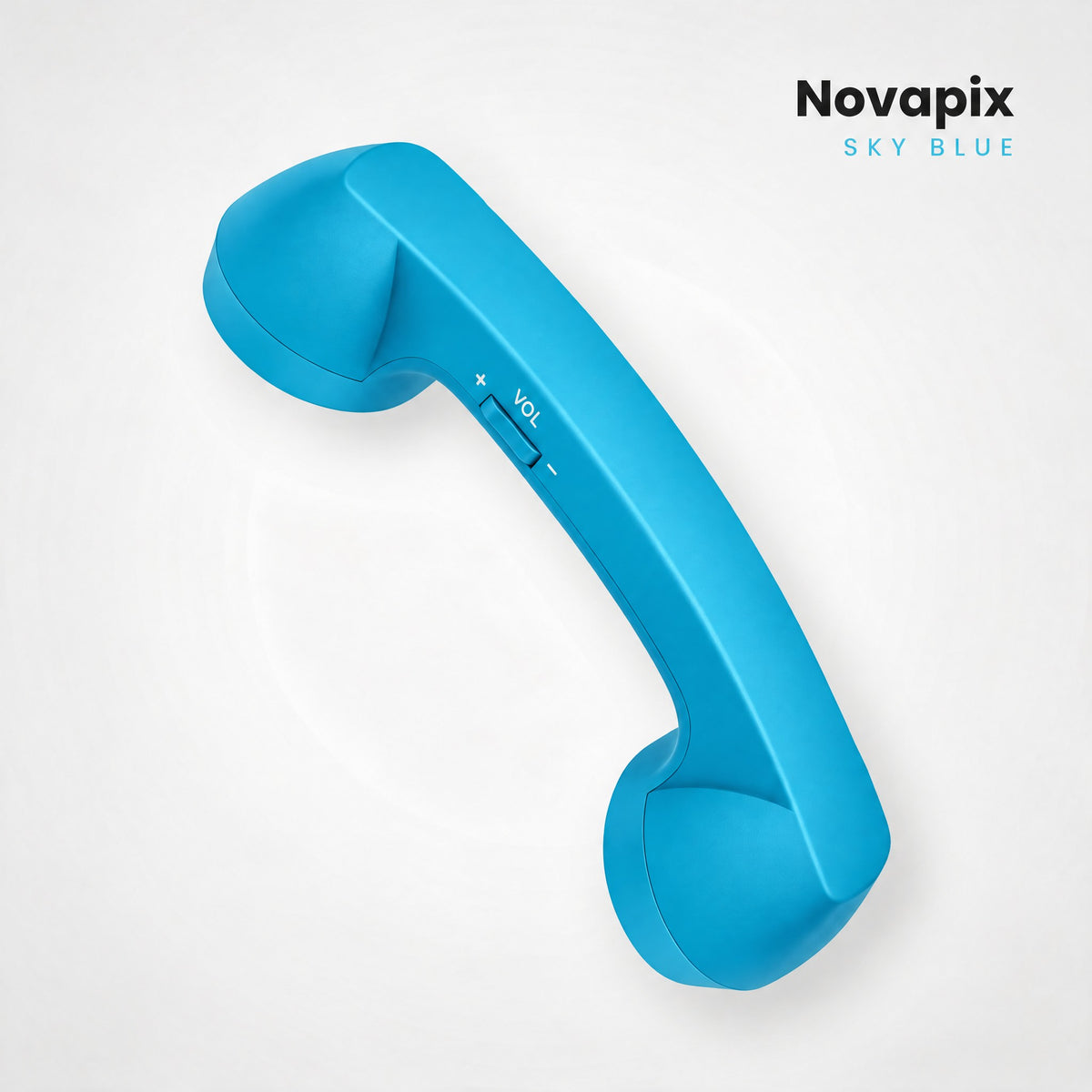 Novapix Bluetooth Retro Handset in Sky Blue