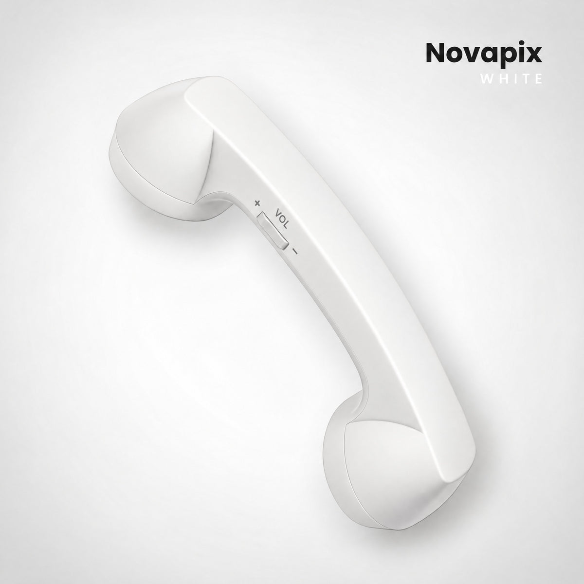 Novapix Bluetooth Retro Handset in White